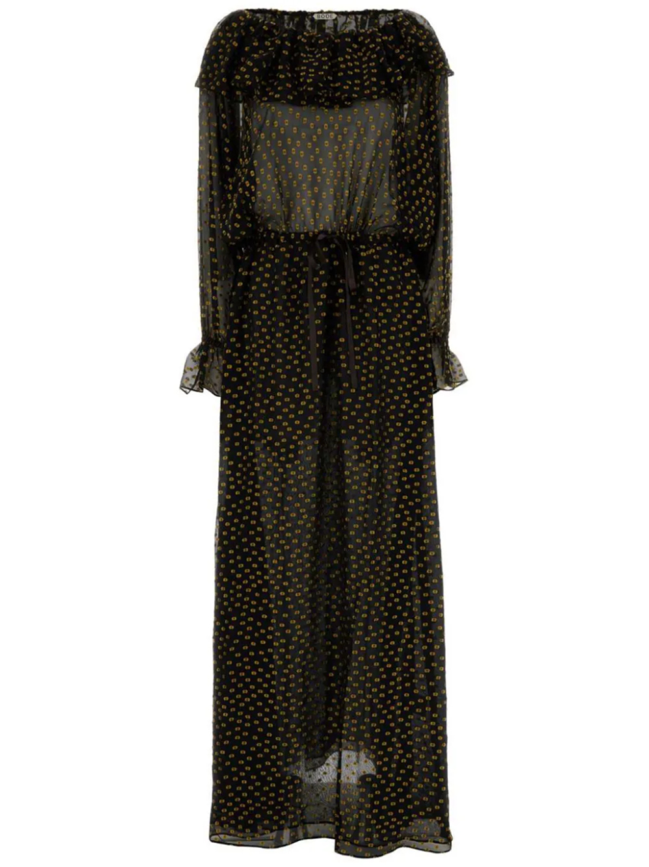 BODE платье миди Stadium, черный
BODE платье миди Stadium, черный