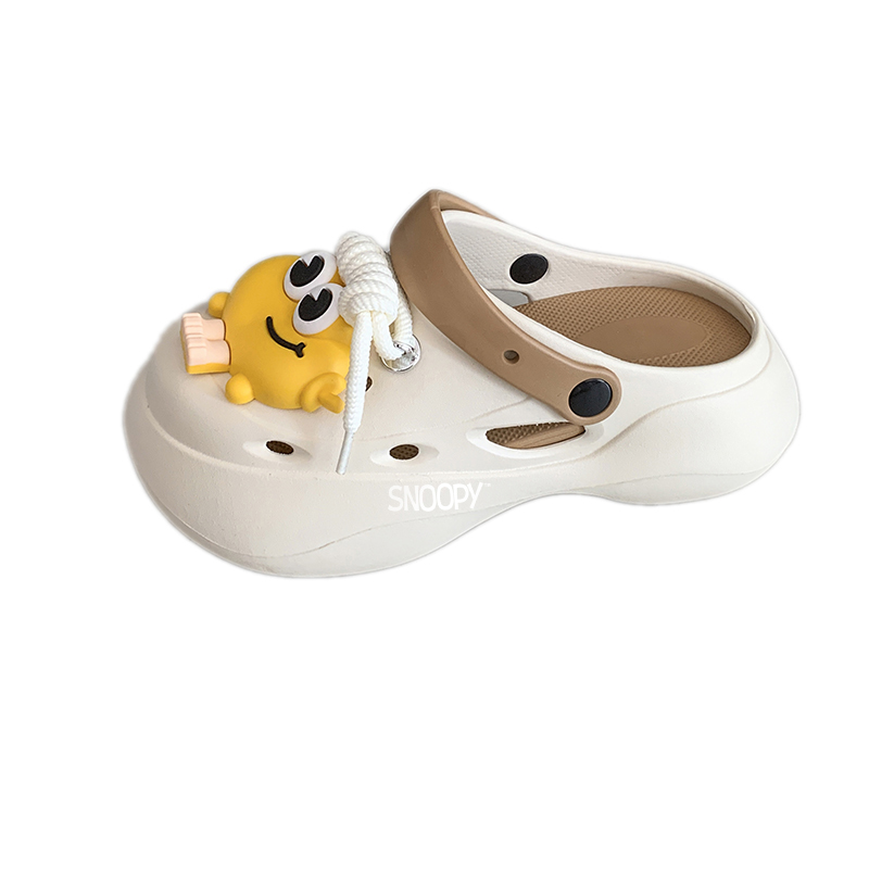 Детские противоскользящие и износостойкие дышащие сабо SNOOPY, бежевый/хаки
Детские противоскользящие и износостойкие дышащие сабо SNOOPY, бежевый/хаки