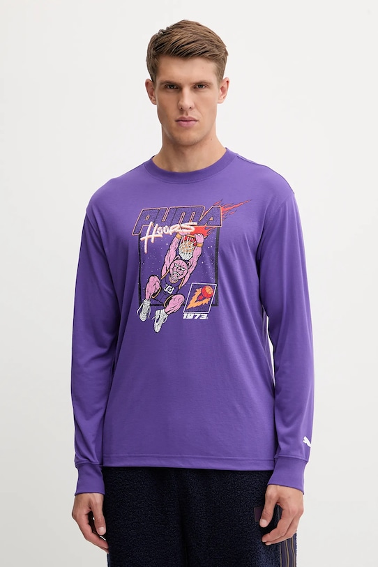 Лонгслив Puma, фиолетовый
Лонгслив Puma, фиолетовый