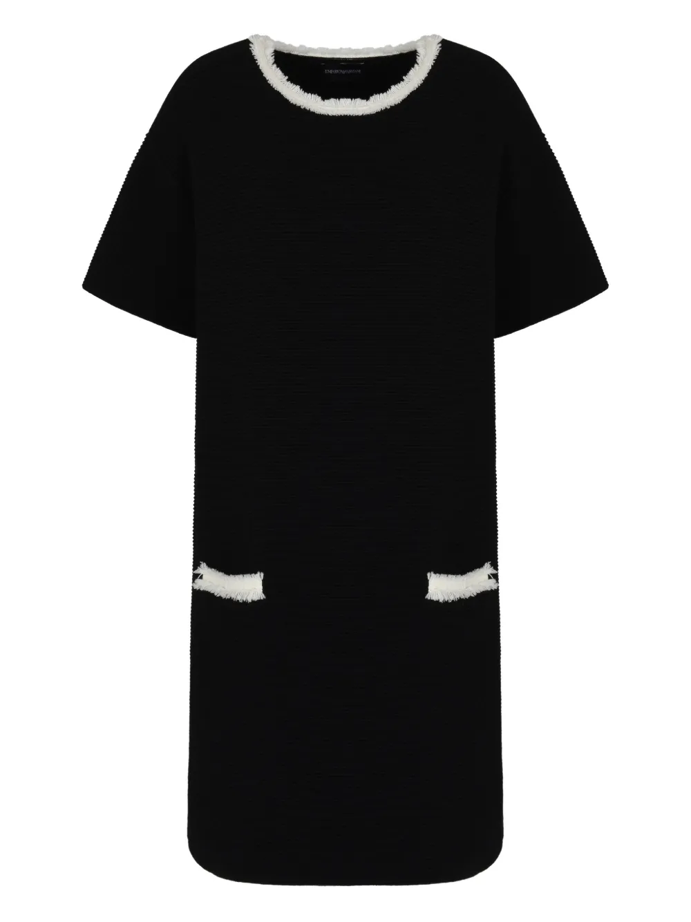 Мини-платье с бахромой EMPORIO ARMANI, черный
Мини-платье с бахромой EMPORIO ARMANI, черный