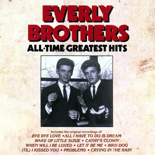 CD диск Everly Brothers: All Time Greatest Hits
CD диск Everly Brothers: All Time Greatest Hits