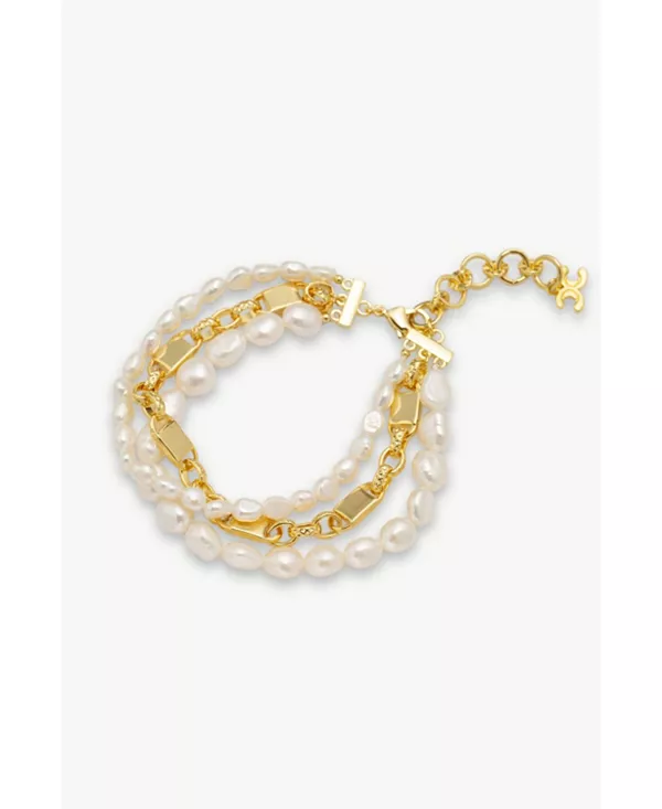 Многослойный браслет Mia из пресноводного жемчуга класса люкс Classicharms, gold
Многослойный браслет Mia из пресноводного жемчуга класса люкс Classicharms, gold