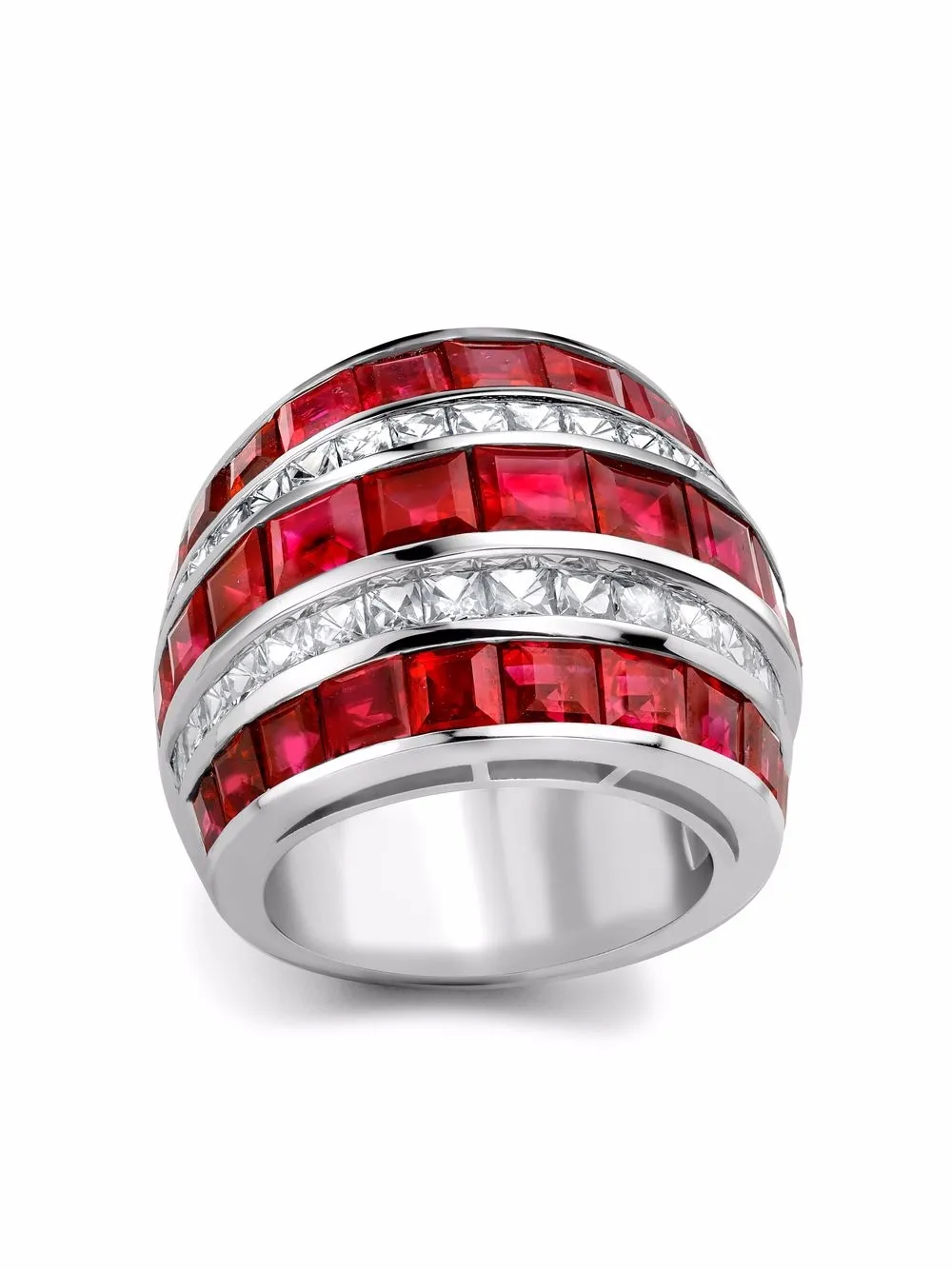 Платиновое кольцо Manhattan с бриллиантом и рубином Pragnell, серебяный
Платиновое кольцо Manhattan с бриллиантом и рубином Pragnell, серебяный