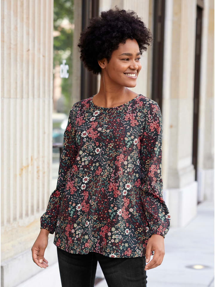 Рубашка с круглым вырезом с черно-красным принтом WITT WEIDEN
Рубашка с круглым вырезом с черно-красным принтом WITT WEIDEN