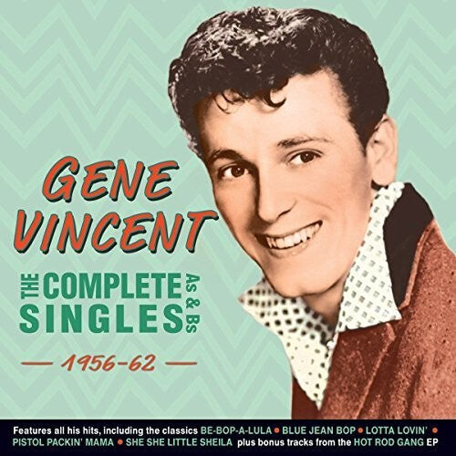 CD диск Vincent, Gene: Complete Singles As & Bs 1956-62 
CD диск Vincent, Gene: Complete Singles As & Bs 1956-62