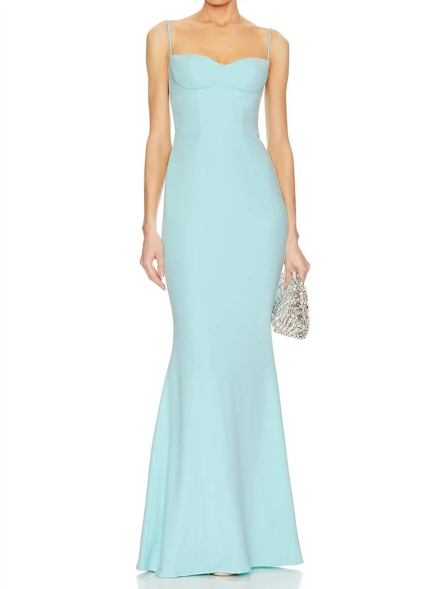 Ясмин платье макси небесно-голубое Katie may
Ясмин платье макси небесно-голубое Katie may