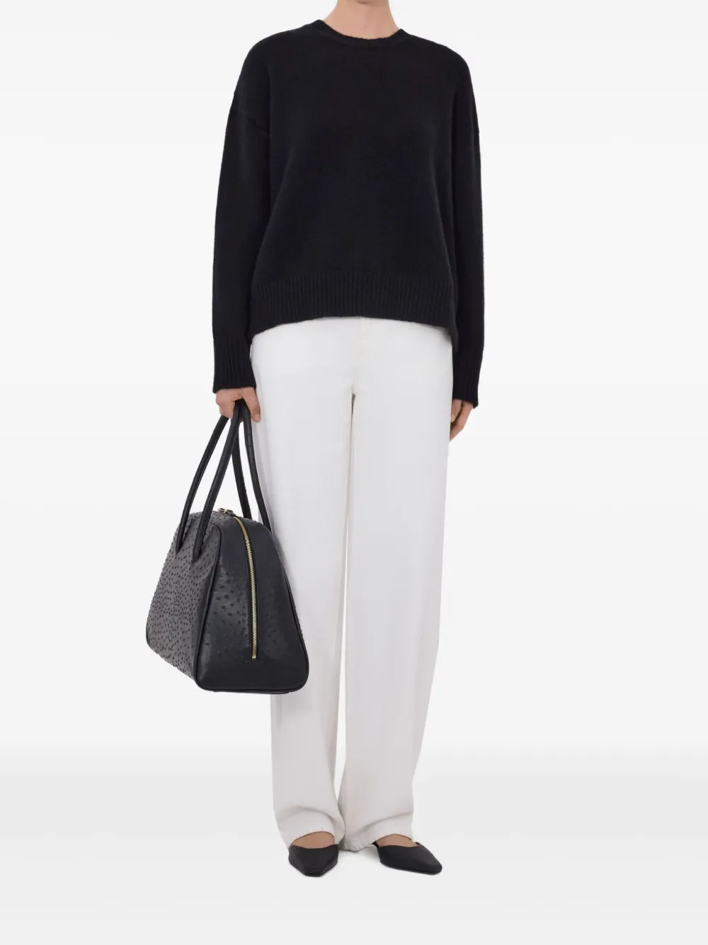 Свитер Pia с круглым вырезом Loulou De Saison, черный
Свитер Pia с круглым вырезом Loulou De Saison, черный