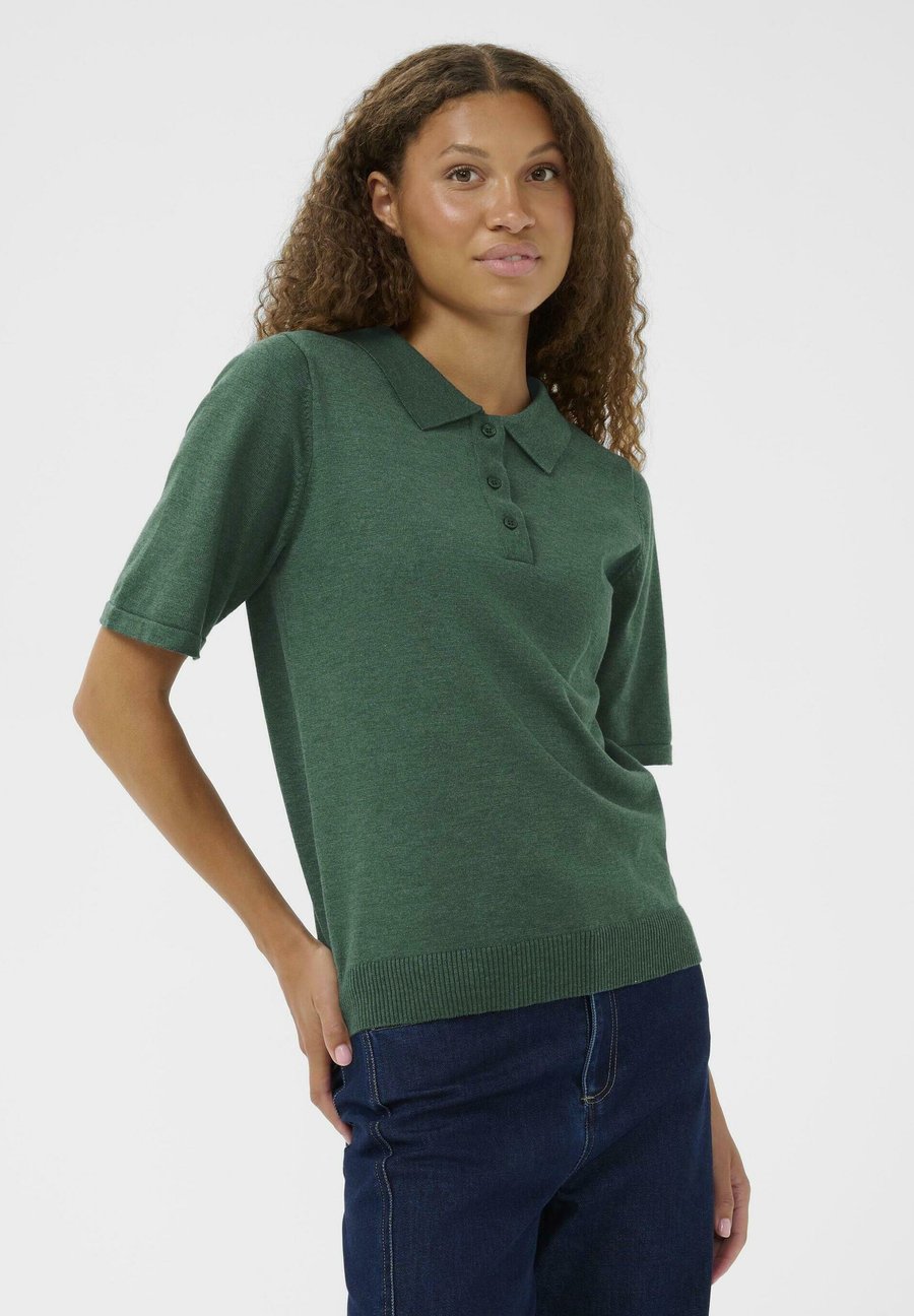 Поло Saint Tropez Polo shirt, June Bug Melange/Mottled Turquoise
Поло Saint Tropez Polo shirt, June Bug Melange/Mottled Turquoise