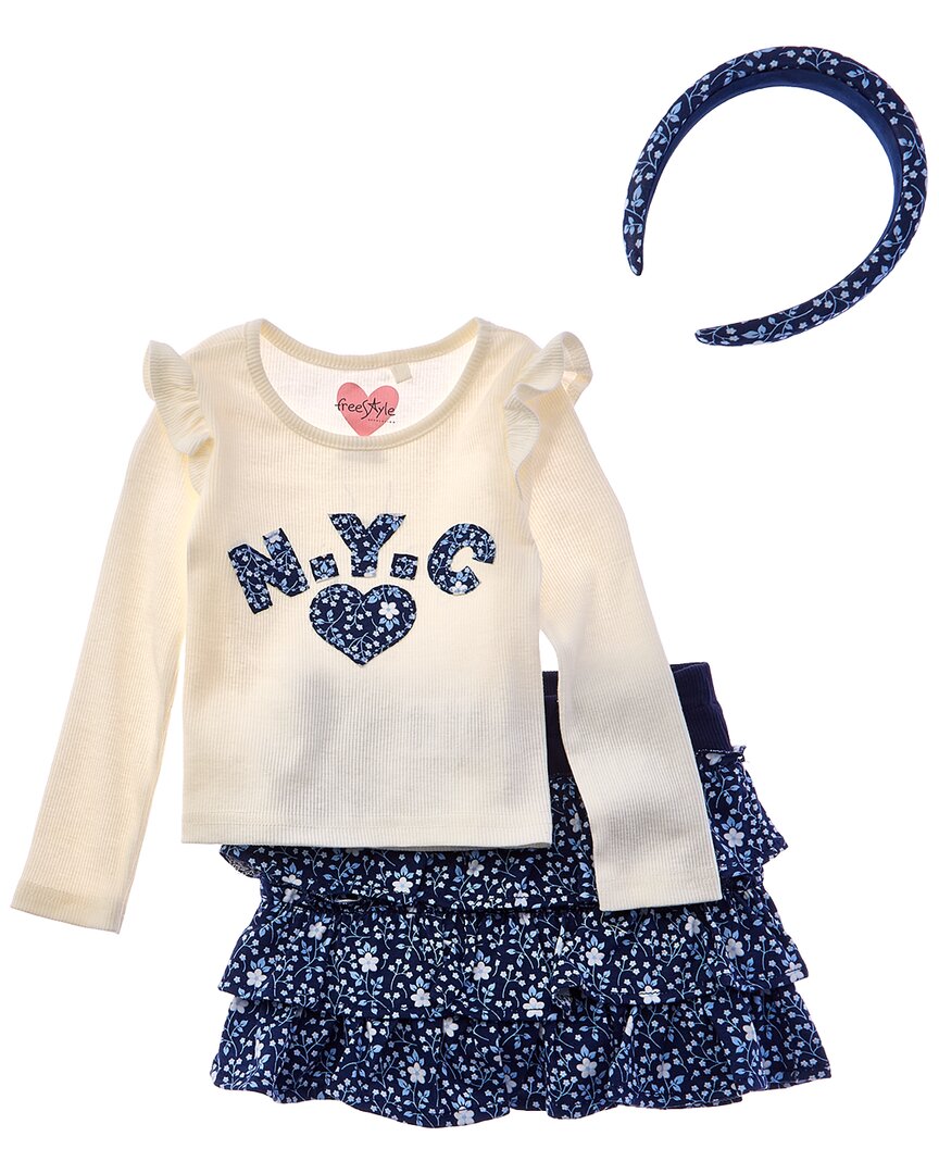 Комплект из двух юбок-шорт Freestyle New York, белый
Комплект из двух юбок-шорт Freestyle New York, белый