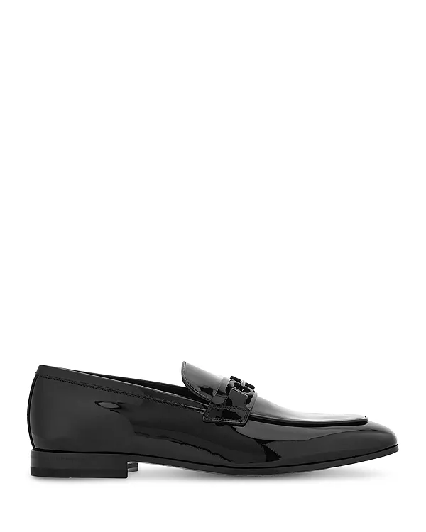 Мужские лакированные лоферы Baltyver Ferragamo, черный
Мужские лакированные лоферы Baltyver Ferragamo, черный