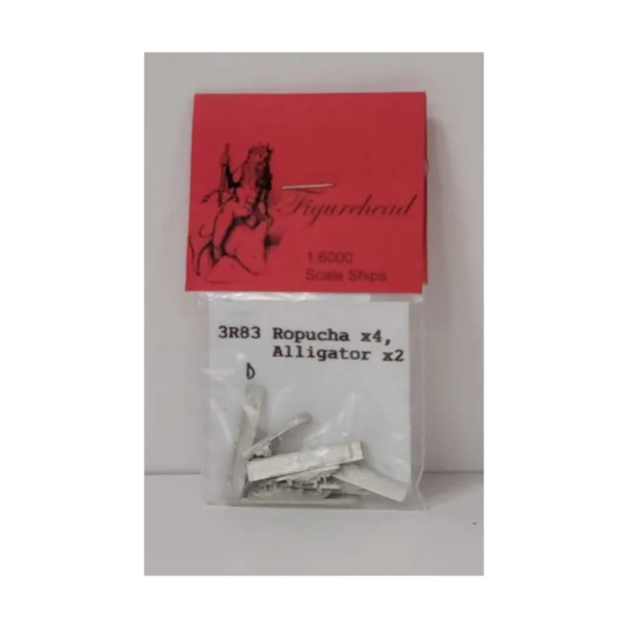 Ропуча 1975 г. и Аллигатор 1964 г., Figurehead Ships - WWII Ships - Russian/Soviet Union (1:6000)
Ропуча 1975 г. и Аллигатор 1964 г., Figurehead Ships - WWII Ships - Russian/Soviet Union (1:6000)