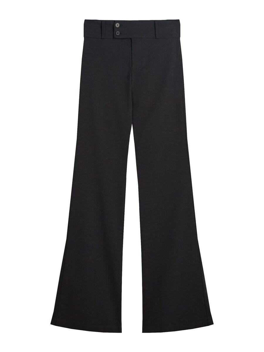 Расклешенные брюки Bershka, Black
Расклешенные брюки Bershka, Black