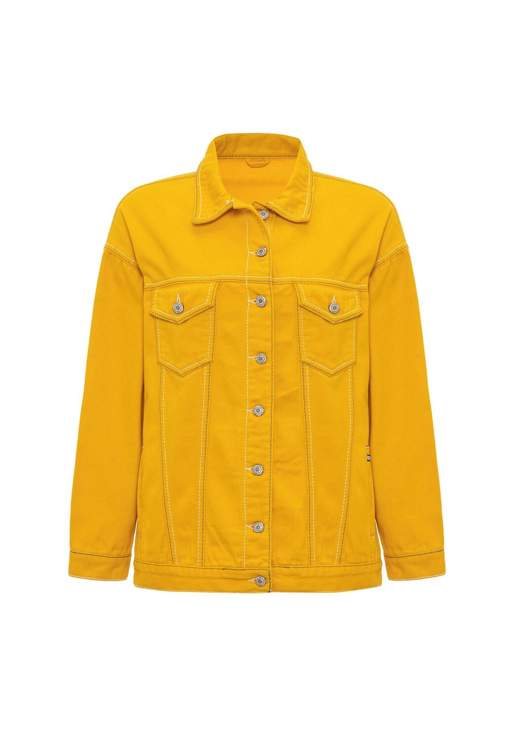Джинсовая куртка в современном образе CIPO & BAXX, желтый
Джинсовая куртка в современном образе CIPO & BAXX, желтый