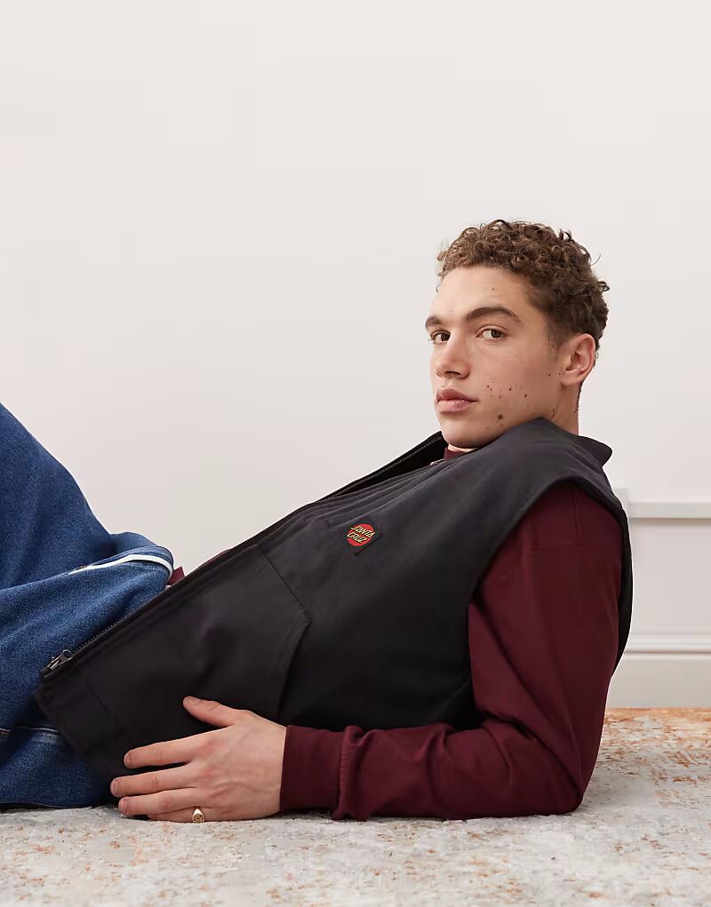 Santa Cruz - Классический жилет черного цвета с логотипом, Черный, Santa Cruz - Классический жилет черного цвета с логотипом
Santa Cruz - Классический жилет черного цвета с логотипом, Черный, Santa Cruz - Классический жилет черного цвета с логотипом