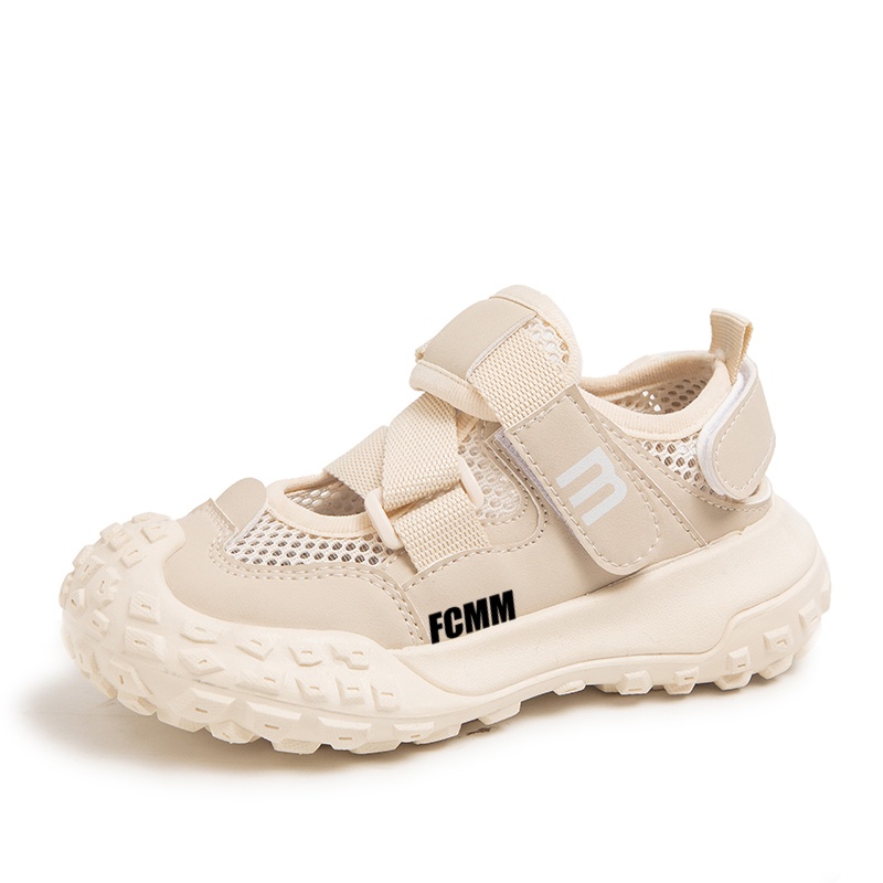 Детские сандалии с нескользящей подошвой и износостойким верхом FCMM, бежевый
Детские сандалии с нескользящей подошвой и износостойким верхом FCMM, бежевый