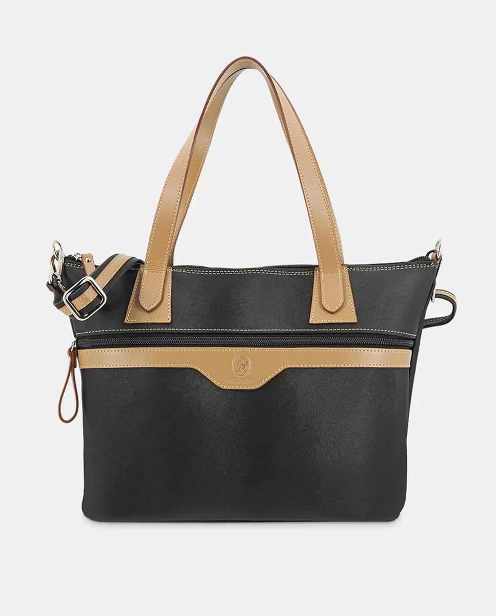 Сумка-корзина с ручками и регулируемым плечевым ремнем El Potro, черный
Сумка-корзина с ручками и регулируемым плечевым ремнем El Potro, черный