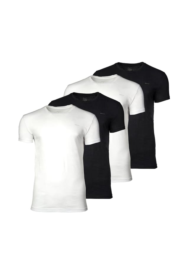 Футболка 4 шт. в упаковке - футболка с круглым вырезом короткий рукав 4 шт. в упаковке хлопок Gant, черный
Футболка 4 шт. в упаковке - футболка с круглым вырезом короткий рукав 4 шт. в упаковке хлопок Gant, черный