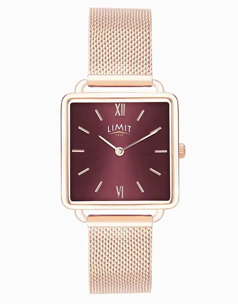 Часы Limit 29 мм квадратные из розового золота красного цвета
Часы Limit 29 мм квадратные из розового золота красного цвета