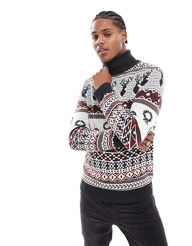 Рождественский водолазка темно-синего цвета Brave Soul
Рождественский водолазка темно-синего цвета Brave Soul