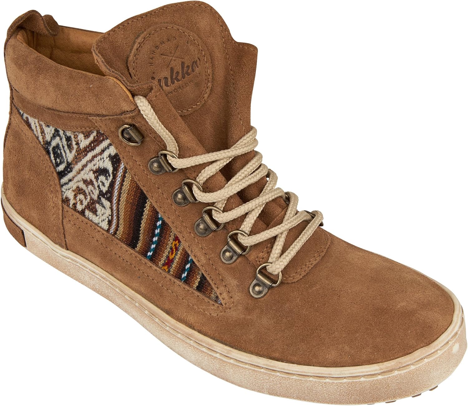 Inkkas - ботинки для кемпинга из замши Tan - ручная работа, мужская и женская обувь из прочной и долговечной кожи, светло-коричневый
Inkkas - ботинки для кемпинга из замши Tan - ручная работа, мужская и женская обувь из прочной и долговечной кожи, светло-коричневый