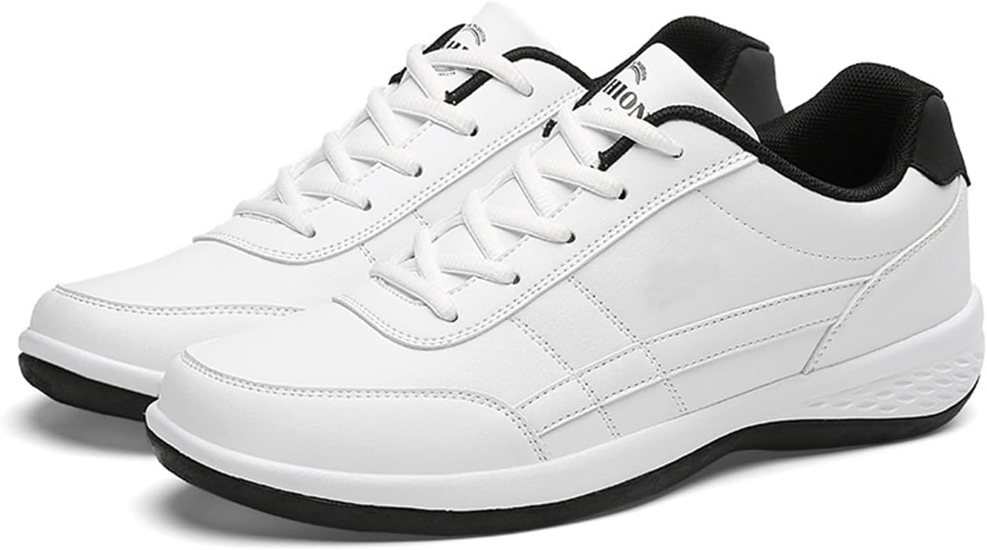 Мужские кожаные кроссовки RiceelSor низкие с шнуровкой, округлый носок, дышащие, удобные с поддержкой свода стопы, для делового стиля и повседневной ходьбы. Большие размеры, белый
Мужские кожаные кроссовки RiceelSor низкие с шнуровкой, округлый носок, дышащие, удобные с поддержкой свода стопы, для делового стиля и повседневной ходьбы. Большие размеры, белый