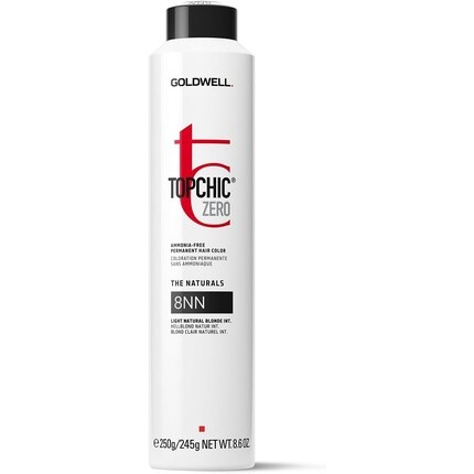 8NN Topchic Zero Light Natural Blonde Intense банка 250 мл - стойкая краска для волос без аммиака Goldwell
8NN Topchic Zero Light Natural Blonde Intense банка 250 мл - стойкая краска для волос без аммиака Goldwell