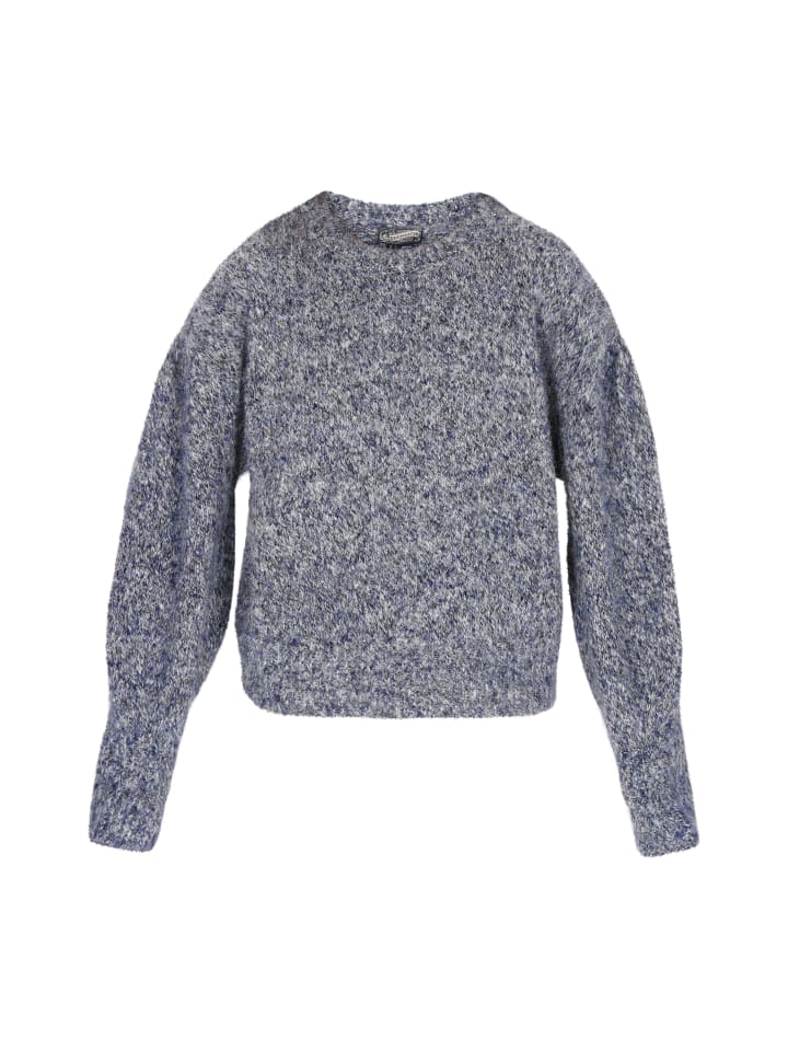 DreiMaster Женский свитер темно-синего меланжа
DreiMaster Женский свитер темно-синего меланжа