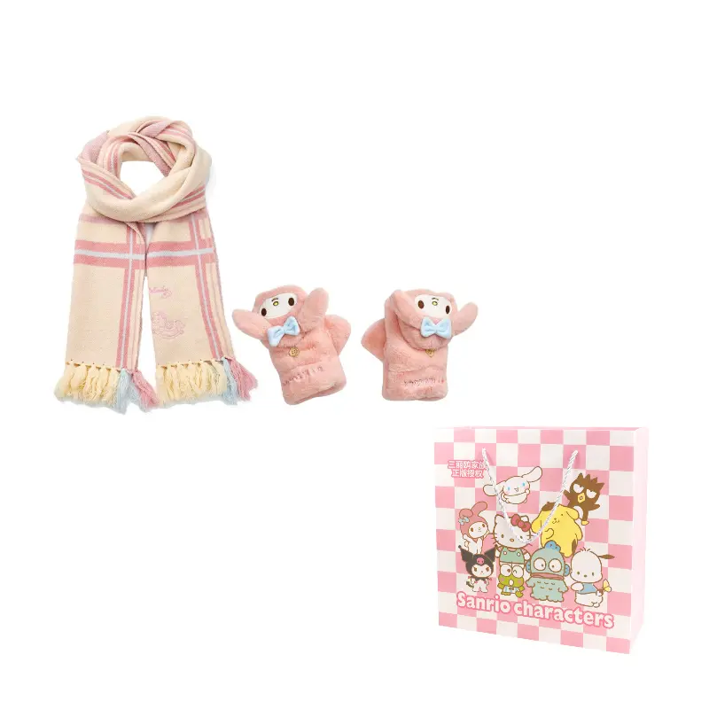 Шарф вязаный Hello Kitty X Melodi Unisex Sanrio
Шарф вязаный Hello Kitty X Melodi Unisex Sanrio