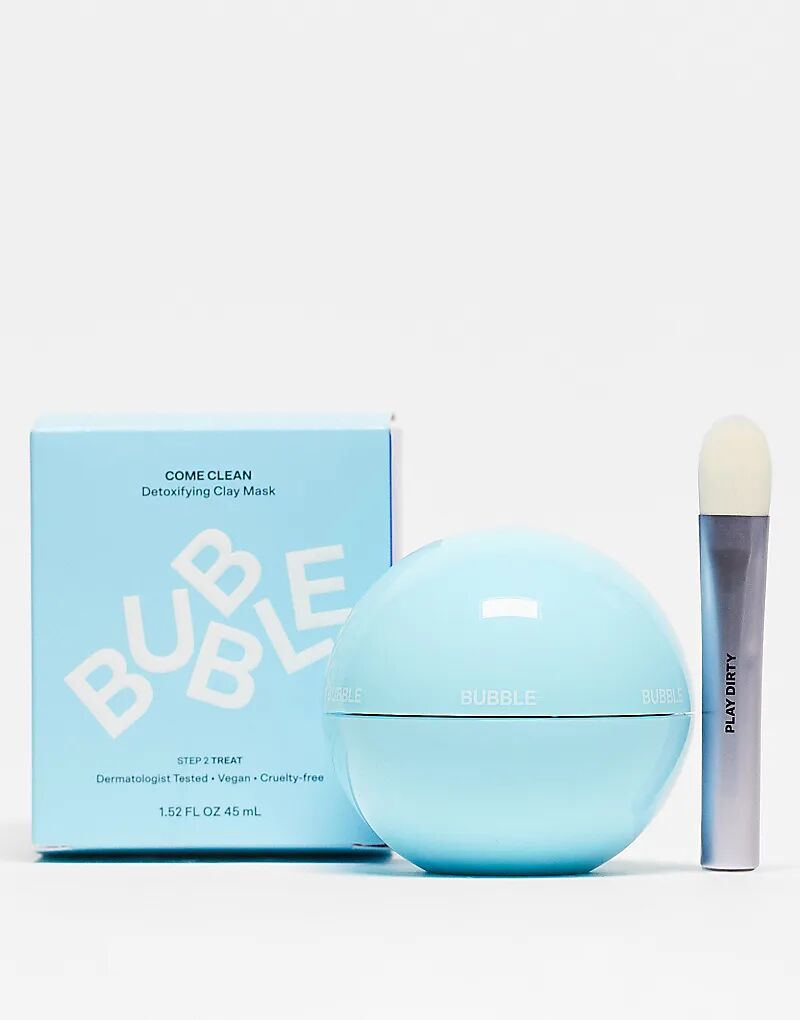 Детоксицирующая глиняная маска Bubble Come Clean 45 мл
Детоксицирующая глиняная маска Bubble Come Clean 45 мл