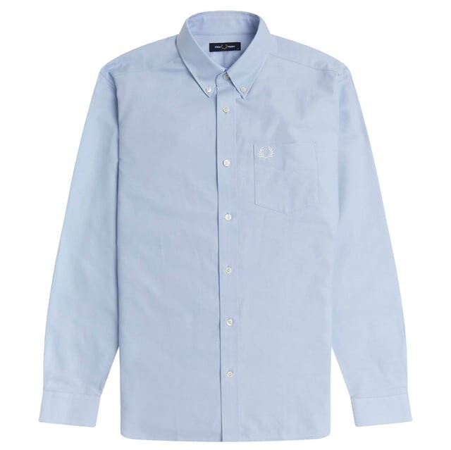 Светлая рубашка Оксфорд Fred Perry, синий
Светлая рубашка Оксфорд Fred Perry, синий