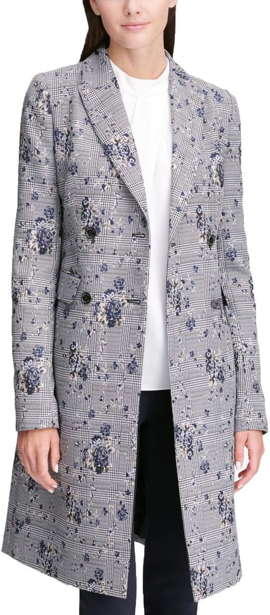 Calvin Klein Женская куртка Petites с цветочным принтом и клеткой B/W 4P в сером цвете
Calvin Klein Женская куртка Petites с цветочным принтом и клеткой B/W 4P в сером цвете