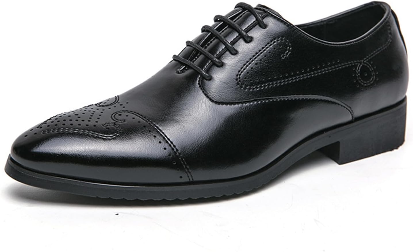 Мужские оксфорды Платье для мужчин Классические броги с крыльями Низкий каблук Формальная обувь для свадьбы и деловых мероприятий Kyoescai, черный
Мужские оксфорды Платье для мужчин Классические броги с крыльями Низкий каблук Формальная обувь для свадьбы и деловых мероприятий Kyoescai, черный