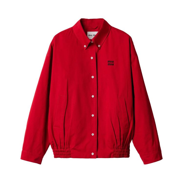 Куртка Miu Miu Heavy Poplin Blouson Jacket, Scarlett
Куртка Miu Miu Heavy Poplin Blouson Jacket, Scarlett
