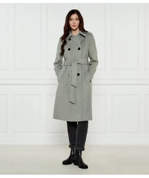 Пальто из шерсти, выбивающееся из прически Max&Co., серый
Пальто из шерсти, выбивающееся из прически Max&Co., серый