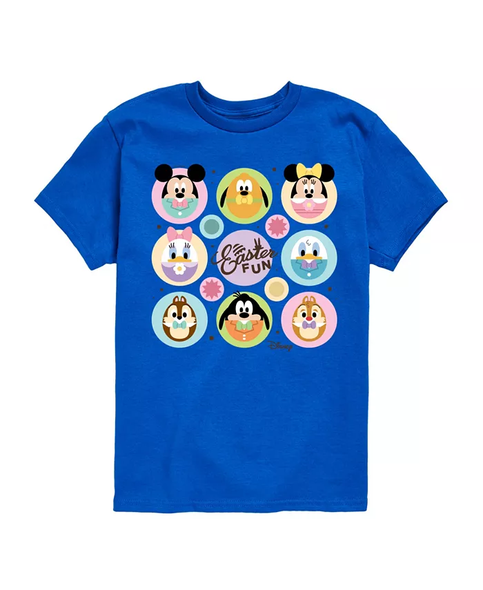 Футболка для мальчиков с принтом Микки Мауса на Пасху Disney, синий
Футболка для мальчиков с принтом Микки Мауса на Пасху Disney, синий