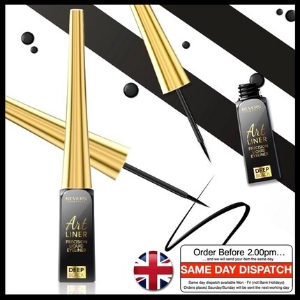 Art Liner Precision Liquid Eyeliner Крылатый подводка для глаз Makeup Deep Black, Revers Cosmetics
Art Liner Precision Liquid Eyeliner Крылатый подводка для глаз Makeup Deep Black, Revers Cosmetics