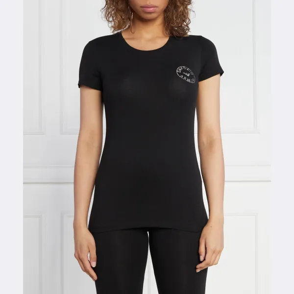 Облегающая футболка Emporio Armani, черный
Облегающая футболка Emporio Armani, черный