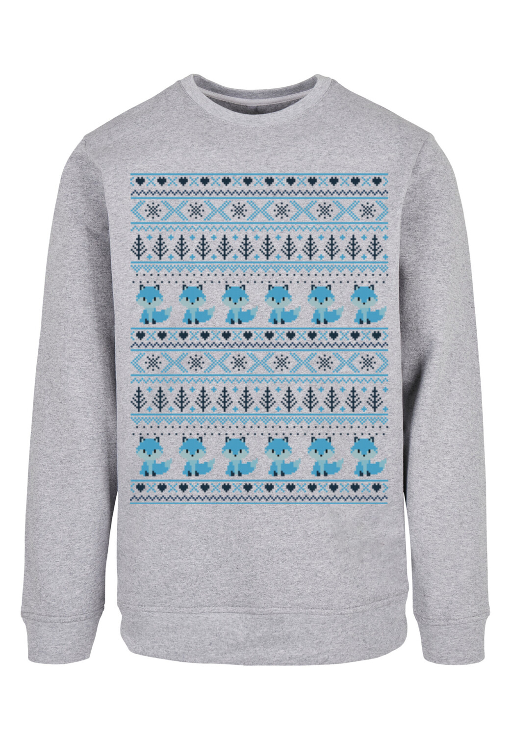 Пуловер F4NT4STIC Sweatshirt Christmas Fuchs Weihnachten Muster, цвет grau meliert
Пуловер F4NT4STIC Sweatshirt Christmas Fuchs Weihnachten Muster, цвет grau meliert