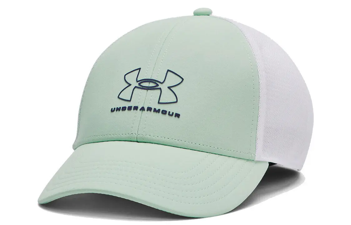 Женская бейсболка из полиэстера и эластана светло-голубая Under Armour 
Женская бейсболка из полиэстера и эластана светло-голубая Under Armour