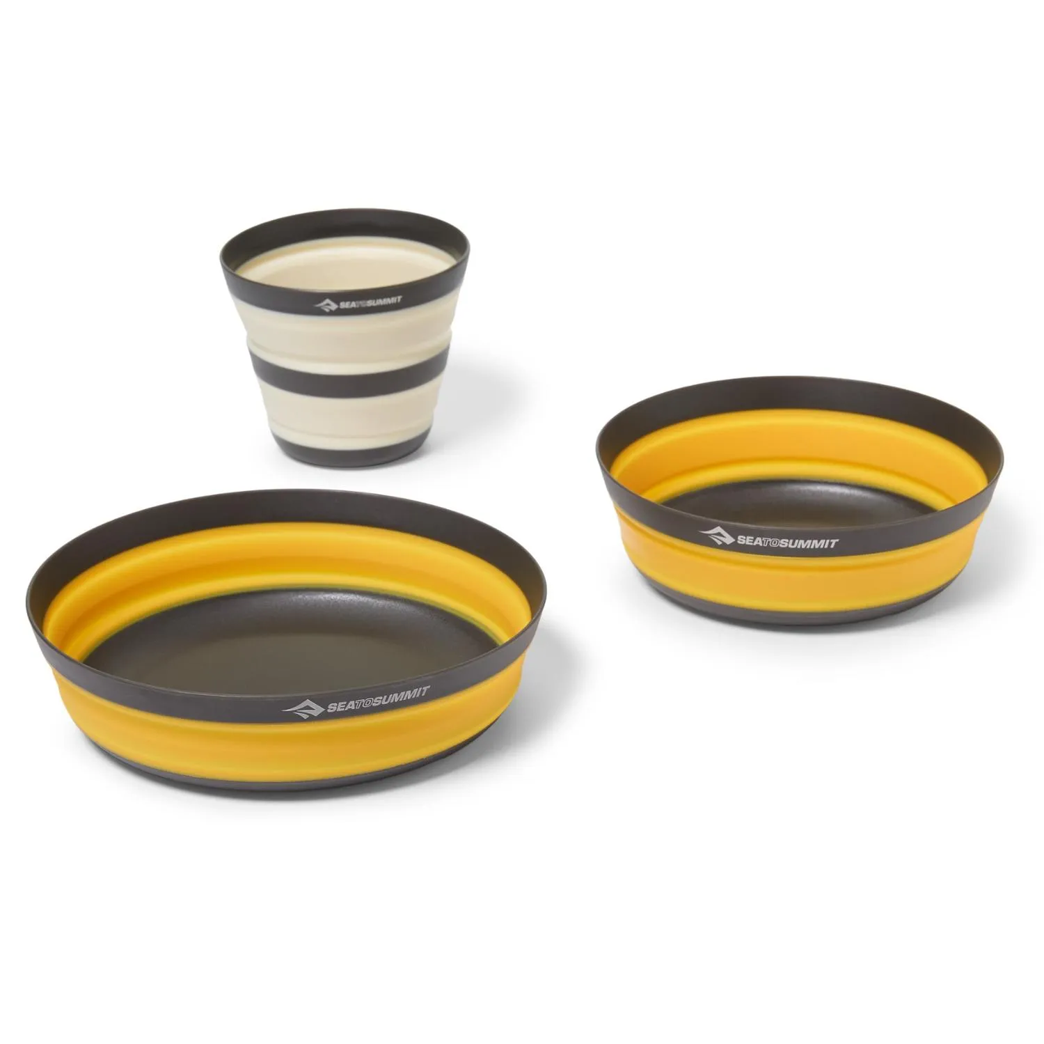 Комплект столовой посуды Frontier Ultralight складной из 3-х предметов Sea to Summit, Sulphur Yellow
Комплект столовой посуды Frontier Ultralight складной из 3-х предметов Sea to Summit, Sulphur Yellow