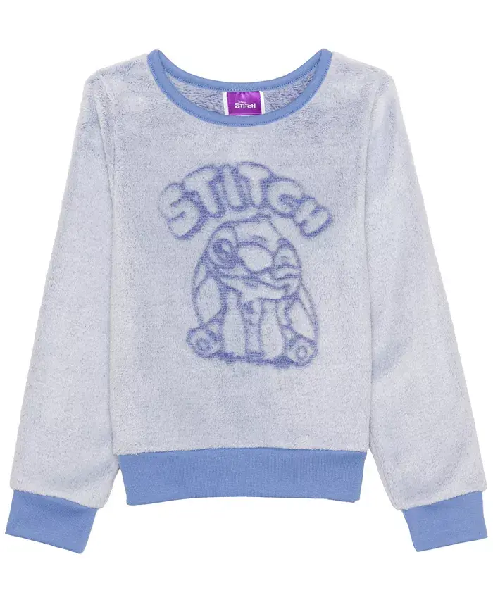 Детская толстовка с длинным рукавом и принтом Stitch для девочек размеров 2T-6X Disney, синий
Детская толстовка с длинным рукавом и принтом Stitch для девочек размеров 2T-6X Disney, синий