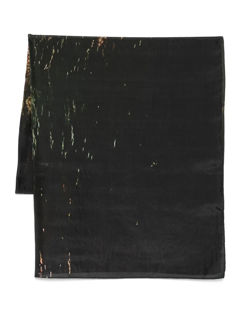 Шелковый шарф с принтом фейерверка YAVI, черный
Шелковый шарф с принтом фейерверка YAVI, черный