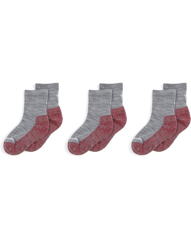 Носки Smartwool Kids Smartwool Kids Hike Light Cushion Crew Socks 3-Pack, цвет Light Gray 
Носки Smartwool Kids Smartwool Kids Hike Light Cushion Crew Socks 3-Pack, цвет Light Gray