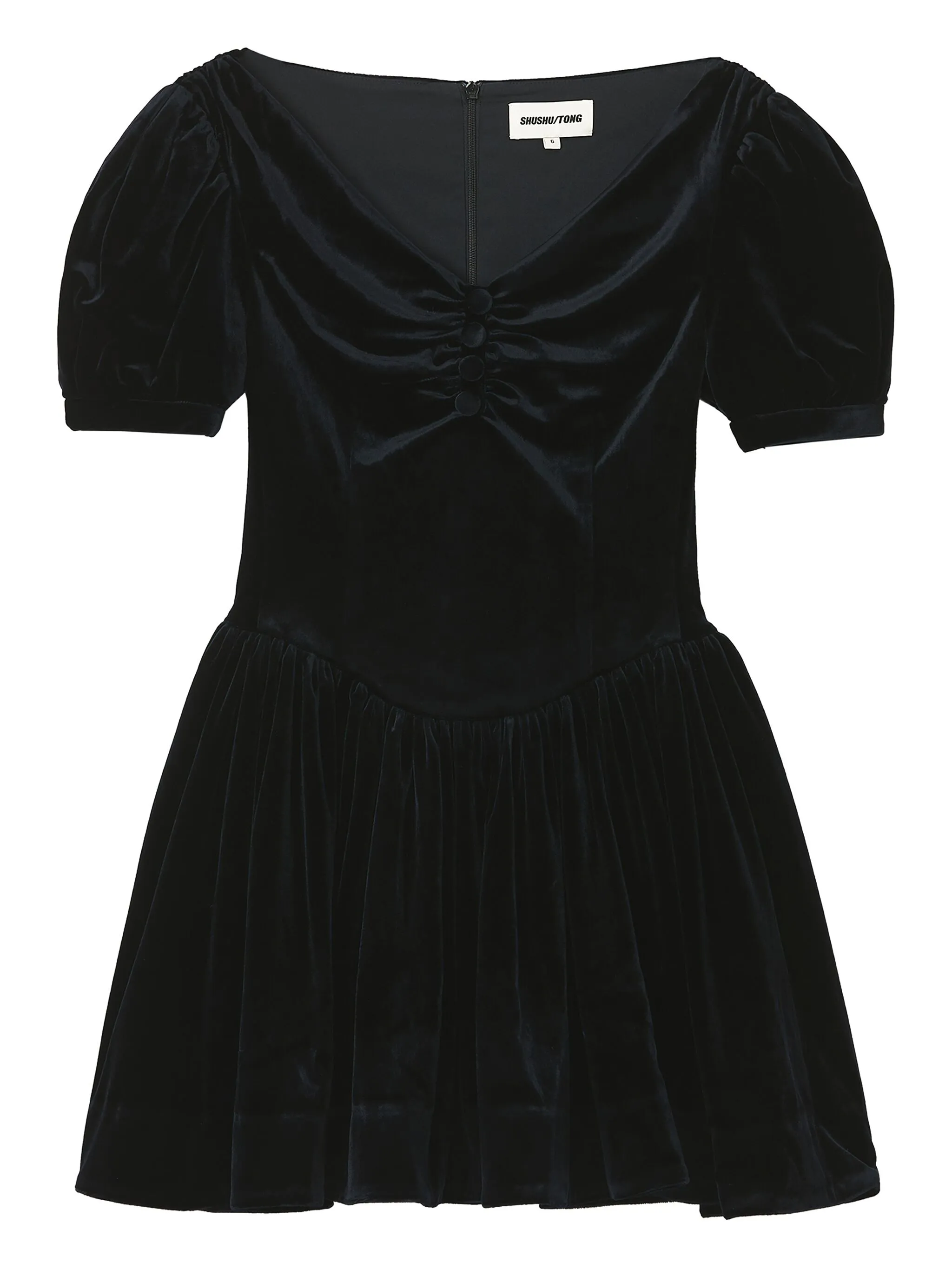 Платье мини с объемными рукавами Shushu/Tong, черный
Платье мини с объемными рукавами Shushu/Tong, черный