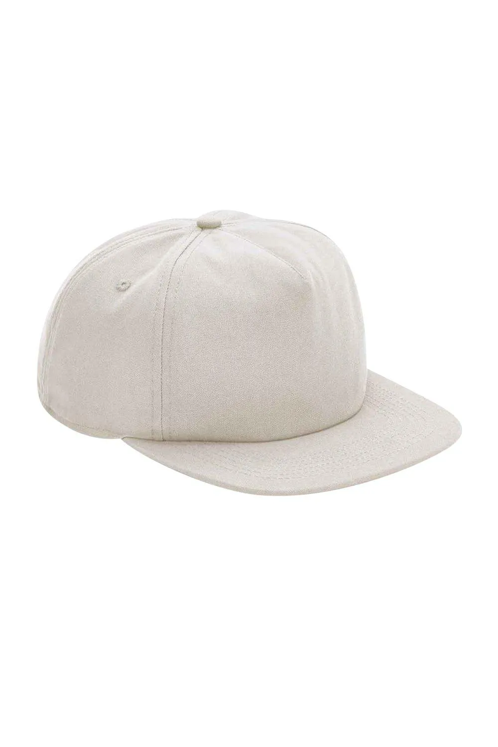 Бейсбольная кепка из органического хлопка с 5 панелями Beechfield, коричневый