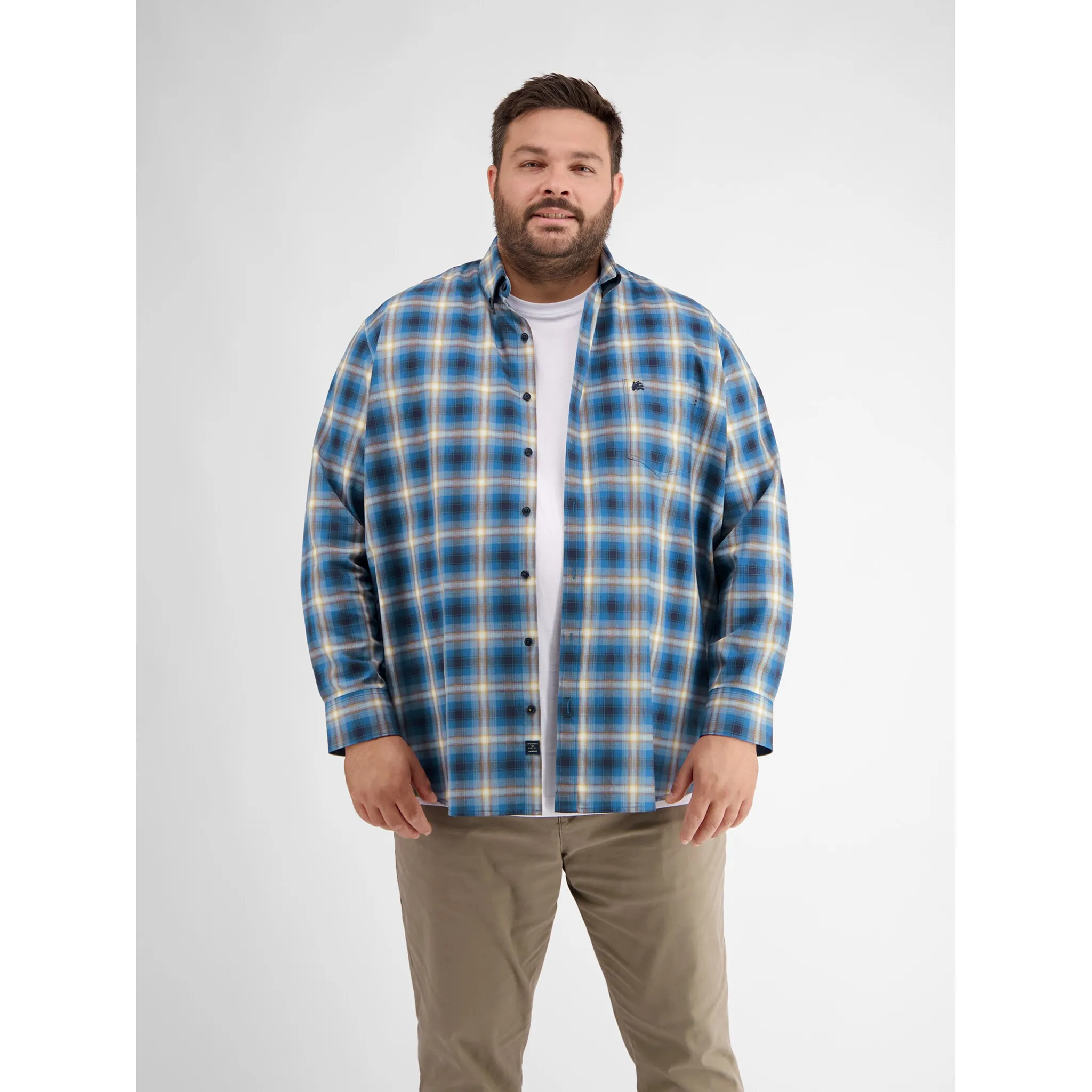 Рубашка в клетку LERROS "Рубашка в клетку LERROS с узором "елочка", синий
Рубашка в клетку LERROS "Рубашка в клетку LERROS с узором "елочка", синий