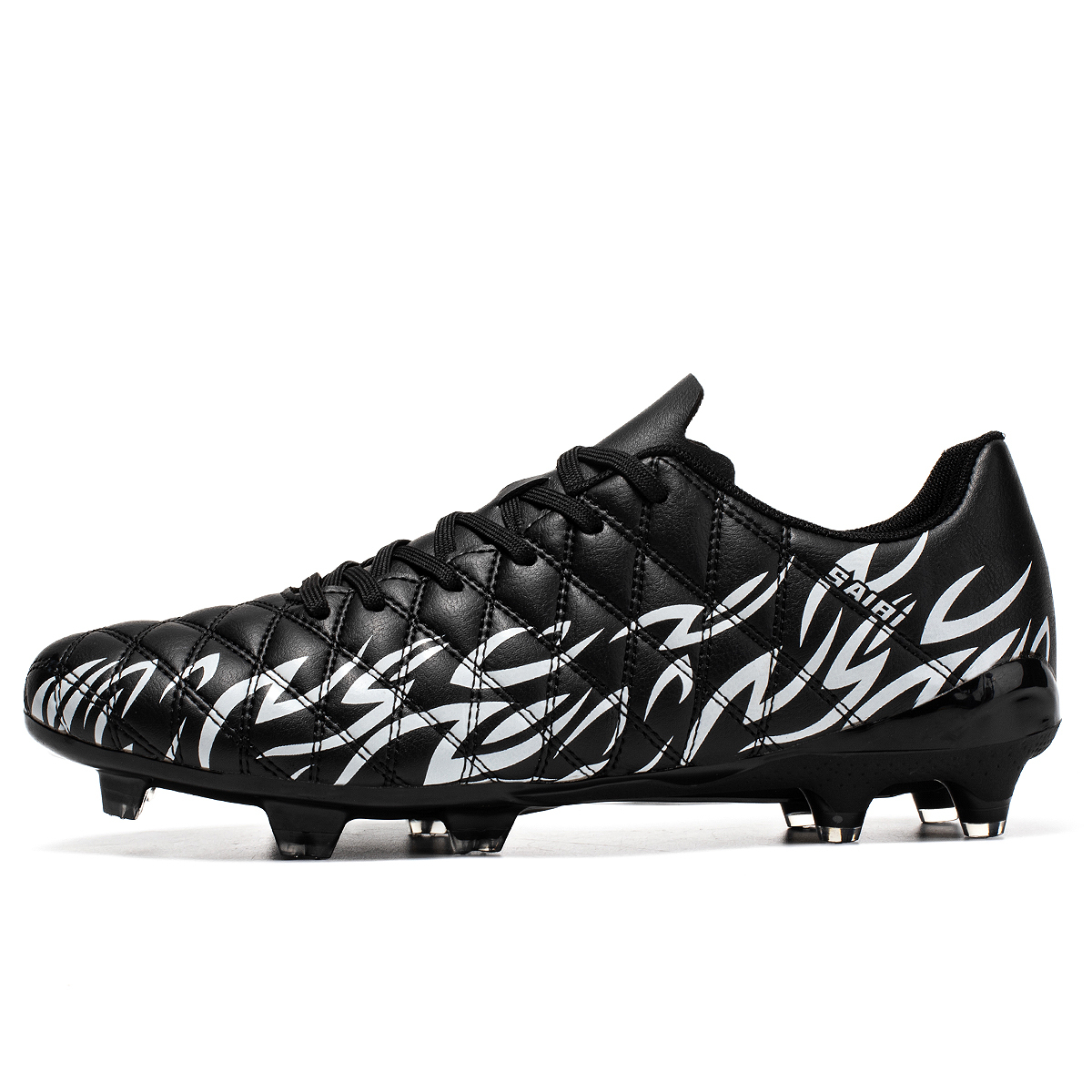 Saibi Футбольные бутсы унисекс низкие черные KJ01 Black-Long Stud, цвет KJ01 Black-Long Stud
Saibi Футбольные бутсы унисекс низкие черные KJ01 Black-Long Stud, цвет KJ01 Black-Long Stud