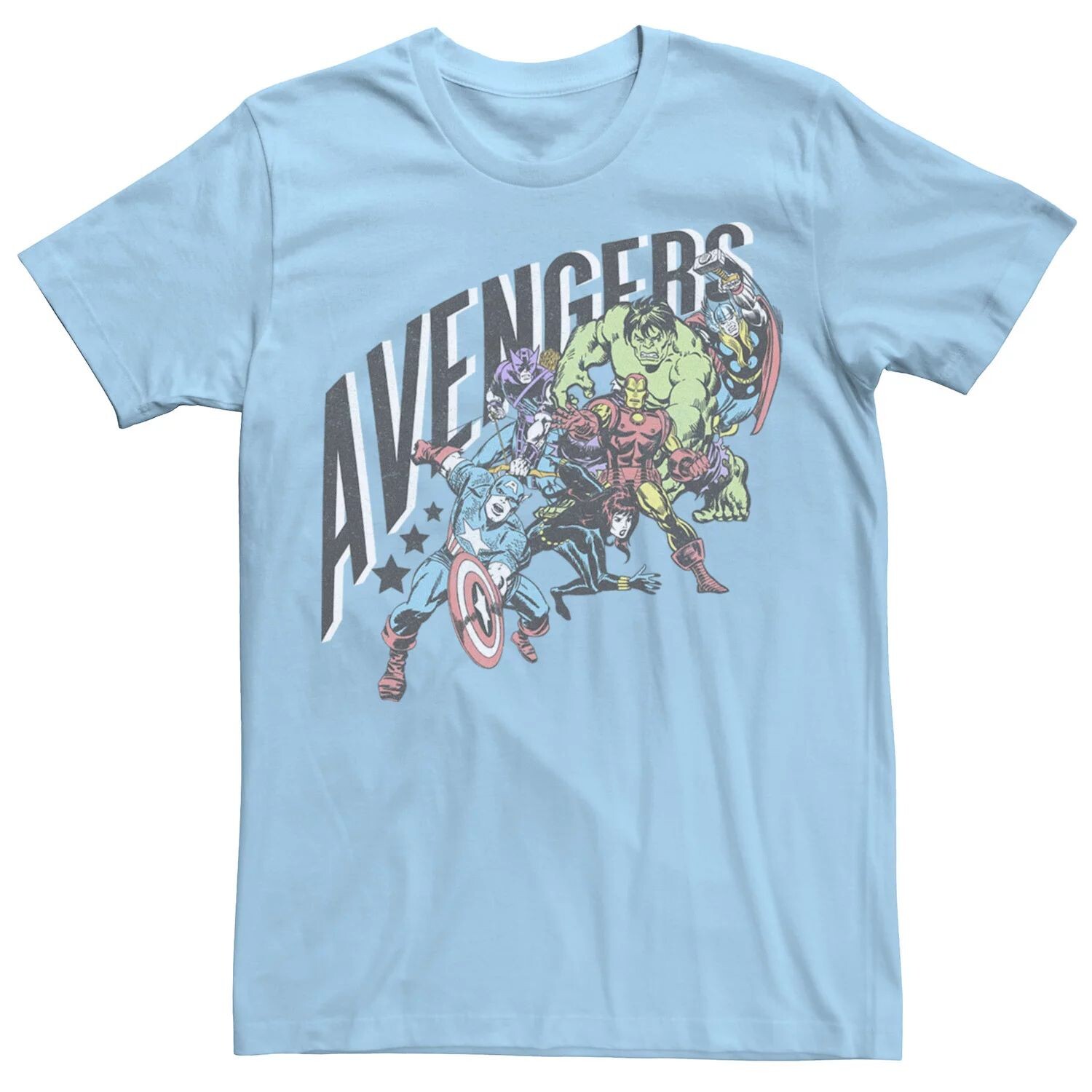 Мужская футболка Avengers Ready For Action Group Shot Marvel
Мужская футболка Avengers Ready For Action Group Shot Marvel