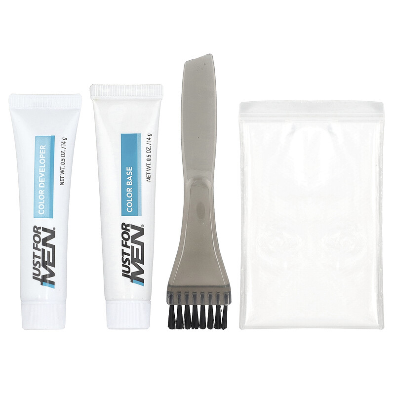 Just for Men, Moustache & Beard, кисть для окрашивания, оттенок M-10/15, блонд, 1 набор для многократного нанесения
Just for Men, Moustache & Beard, кисть для окрашивания, оттенок M-10/15, блонд, 1 набор для многократного нанесения