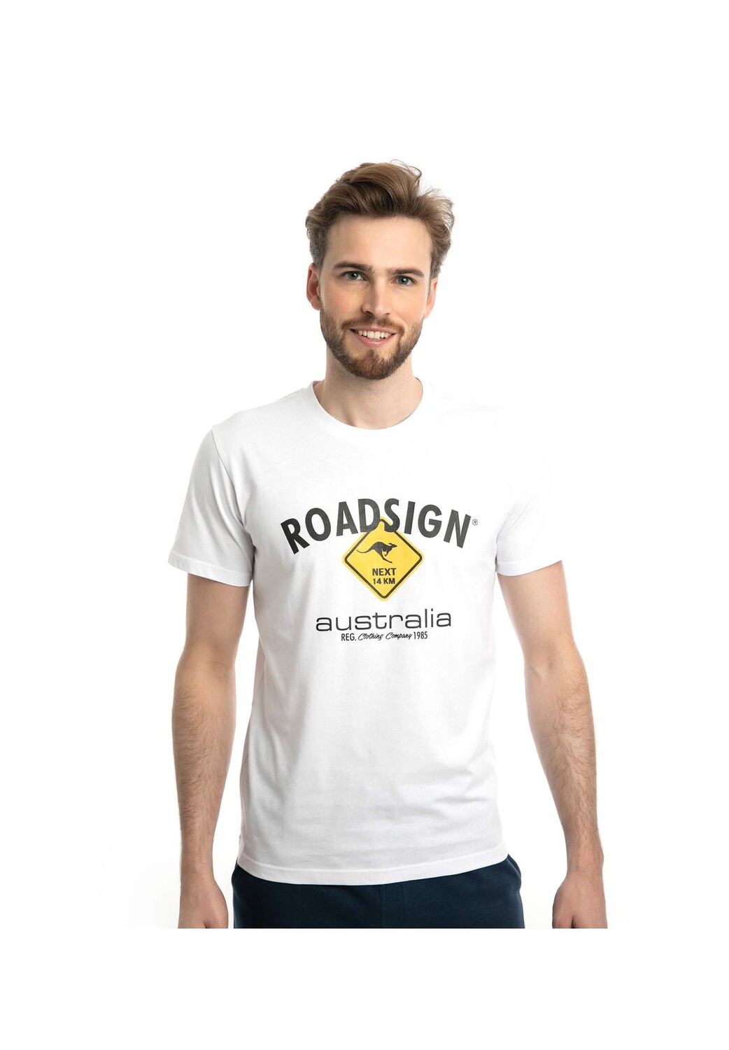 Мужская футболка Diamond с логотипом и круглым вырезом, 100% хлопок ROADSIGN australia, белый
Мужская футболка Diamond с логотипом и круглым вырезом, 100% хлопок ROADSIGN australia, белый